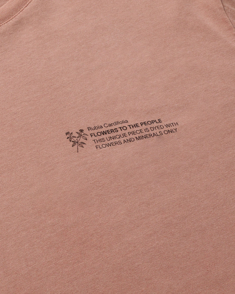 Camiseta Rubia Cardifolia FTP unisex sostenible -silueta1