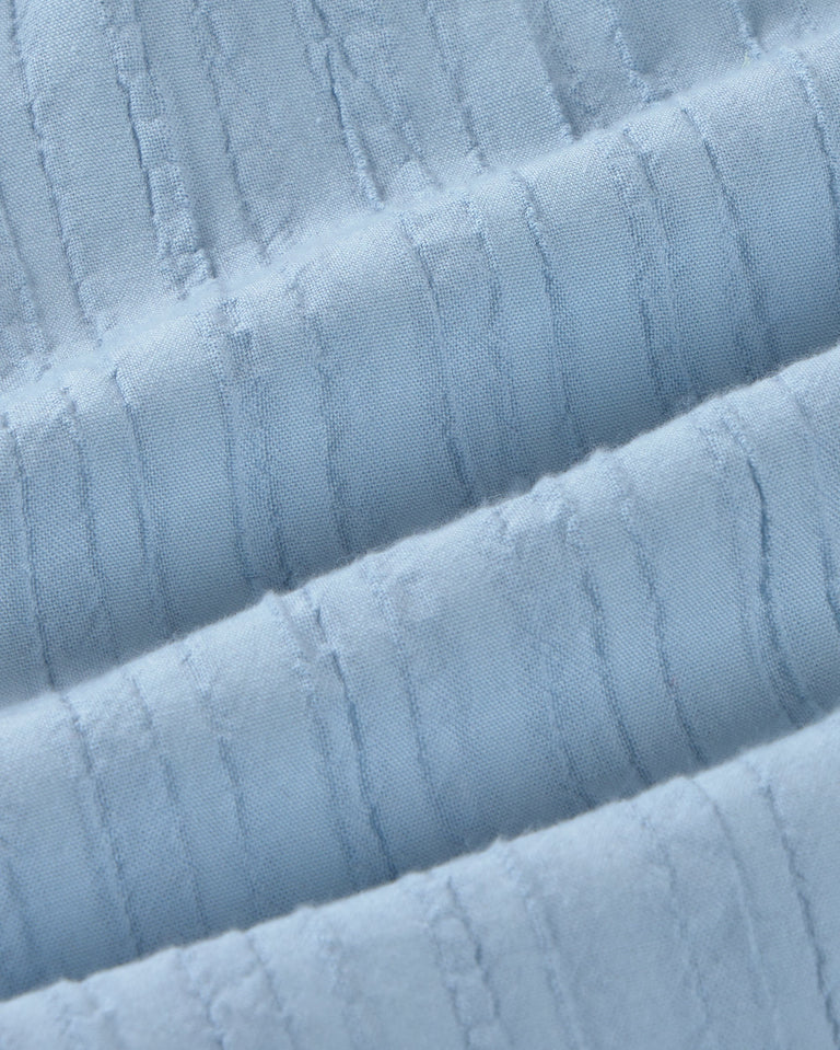 Boxer popcorn azul sostenible silueta - 2