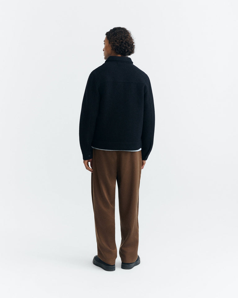 Chaqueta oversize lana fría Shane sostenible - 4