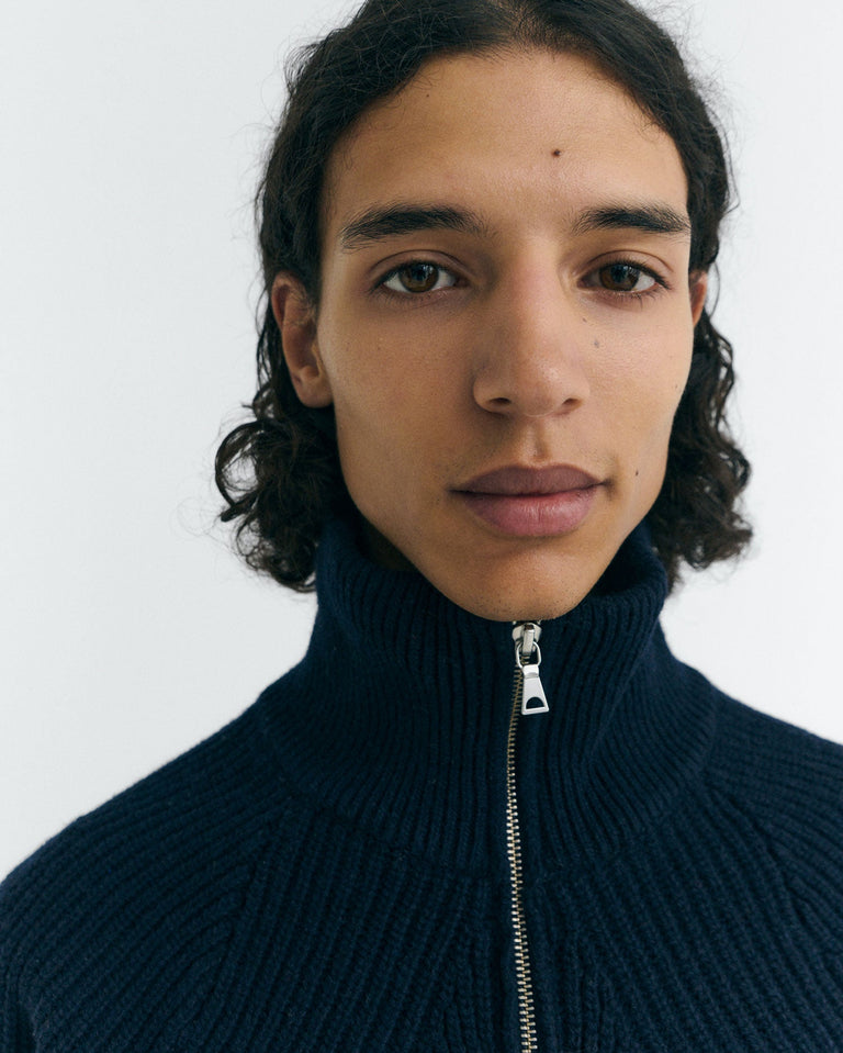 Jersey lana negro Ekaiz sostenible - 3