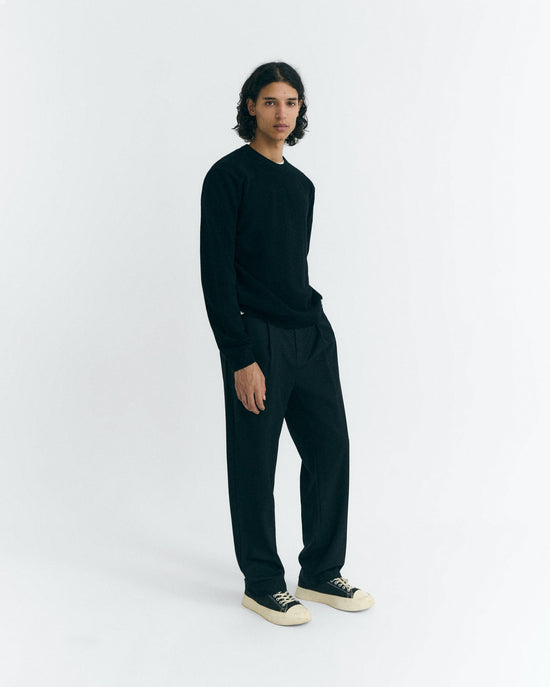 Jersey lana negro Lucien sostenible - 2