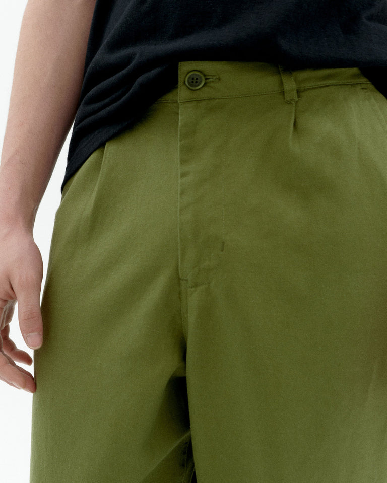 Pantalón verde Hemp Moero sostenible-2