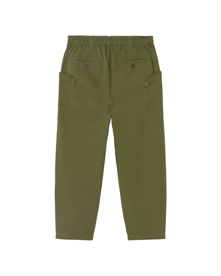 Pantalón relaxed cargo verde Max - silueta 2
