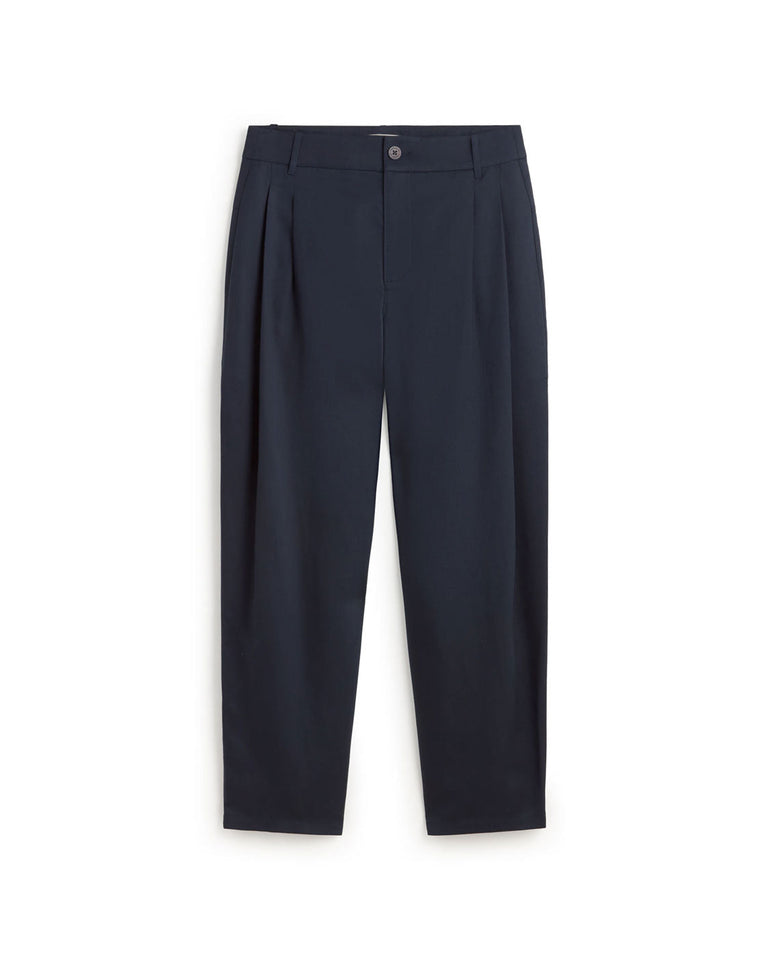 Pantalón carrot pinza Sigurd sostenible silueta - 1