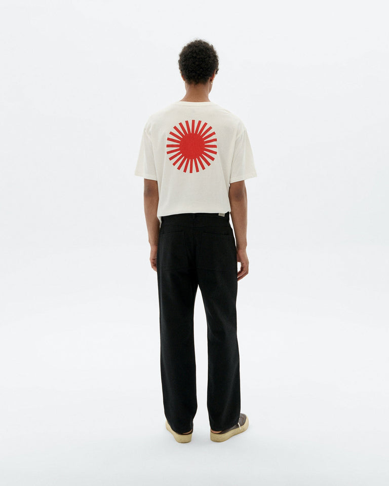 Pantalón recto negro Stan sostenible - 4