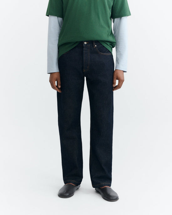 Jeans rectos azul Larus sostenible - 2