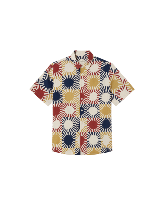 Multicolor sun grid Tom shirt