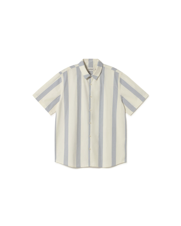 Camisa rayas azules Tom sostenible - silueta 1
