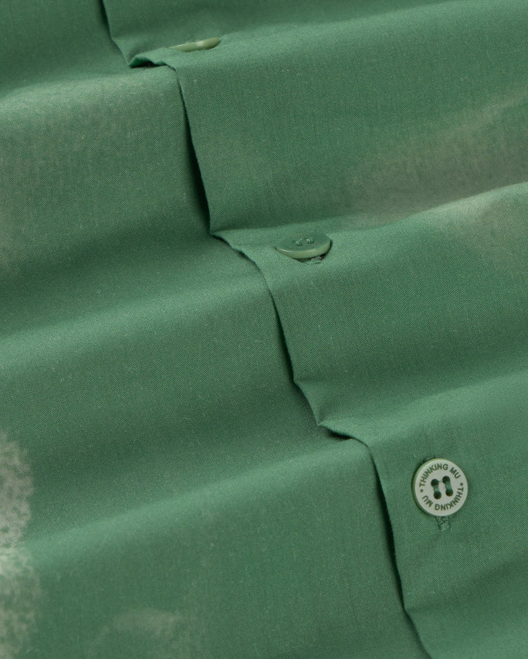 Camisa verde tipia Tom sostenible silueta - 2