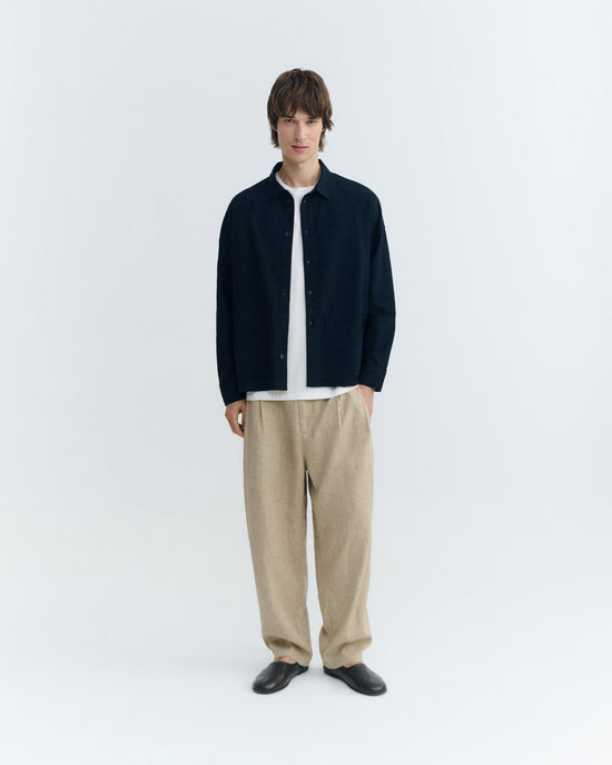 Camisa navy Jim sostenible - 1