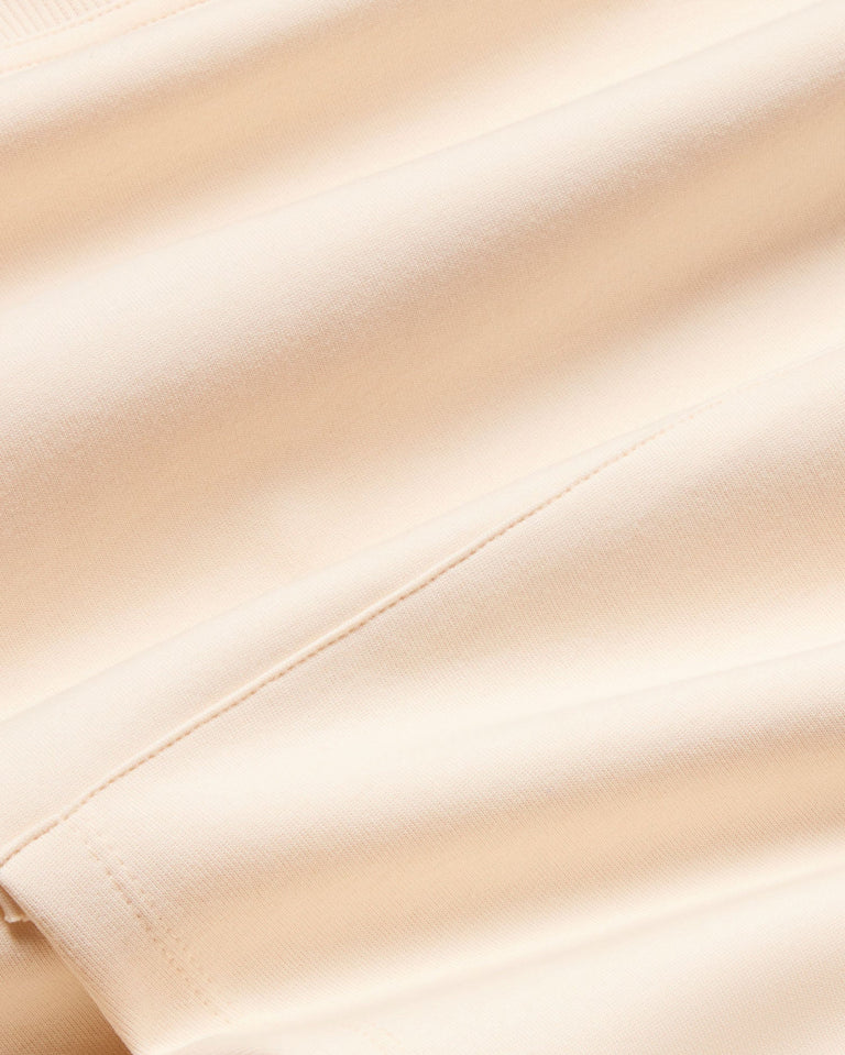 Sudadera cruda Andrea unisex sostenible-silueta-3