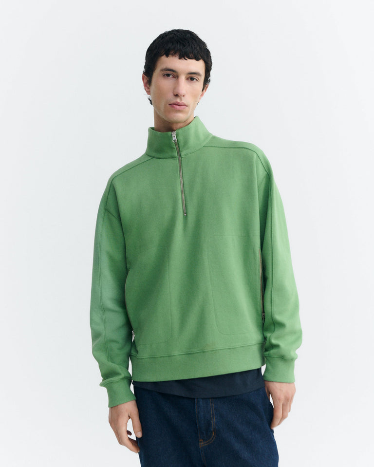 Sudadera verde Pipo sostenible - 2