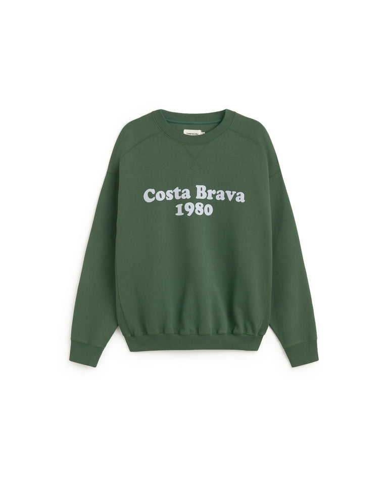 Sudadera costa brava Jadewon sostenible silueta - 1