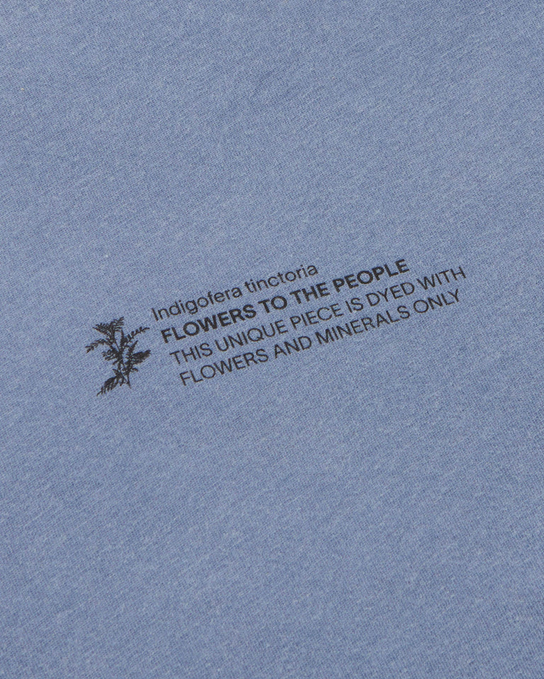 Camiseta indigofera tinctoria FTP hombre-silueta 2