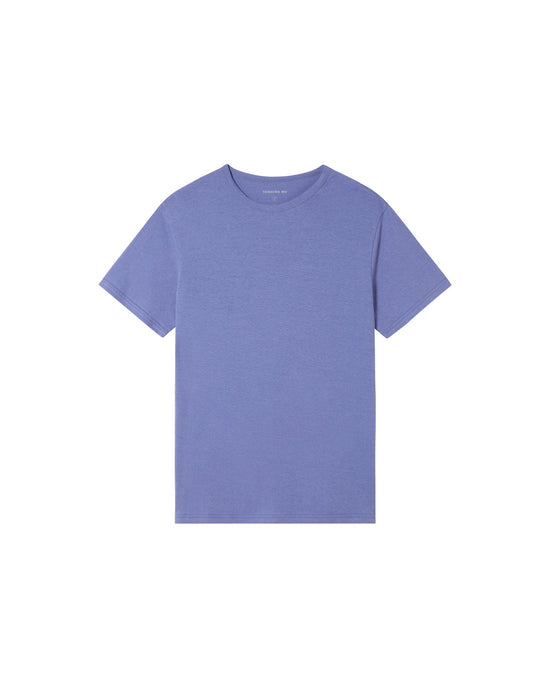 Camiseta azul claro hemp sostenible-silueta-1