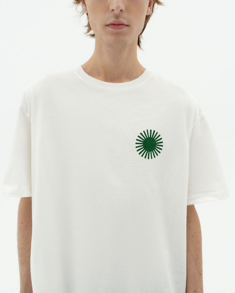 Camiseta blanca sol type Aaron sostenible-3