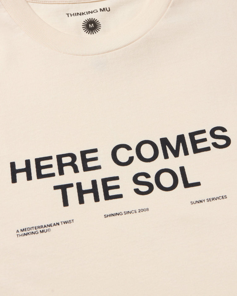 Camiseta blanca classic sol Zach sostenible-silueta-3