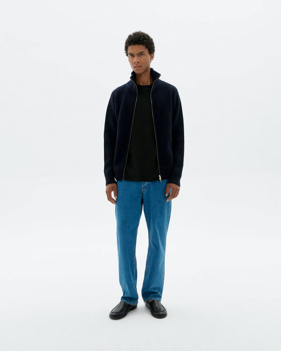 Camiseta básica negra Aaron sostenible - 2