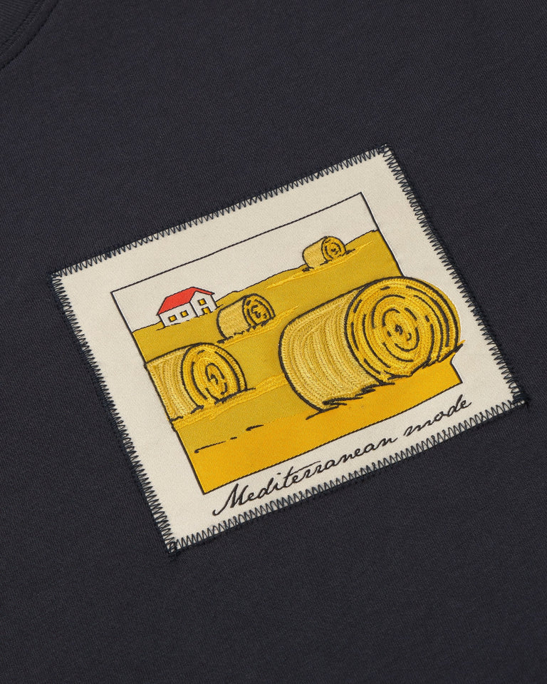 Camiseta straw camp Aaron sostenible silueta - 2