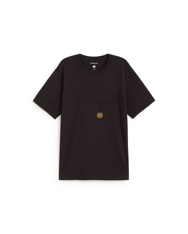 Camiseta negra bolsillo sonne Zach P sostenible silueta - 1