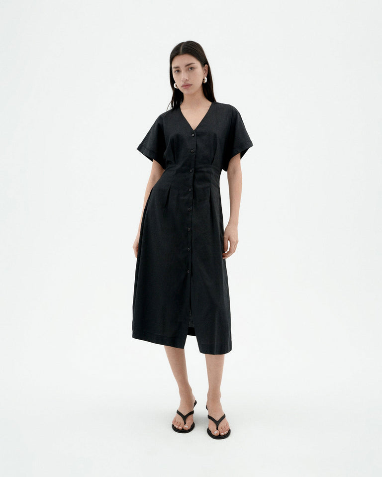Vestido negro Laura sostenible-1