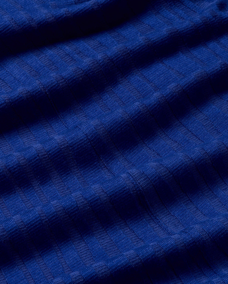 Vestido azul punto Sade sostenible-silueta-3