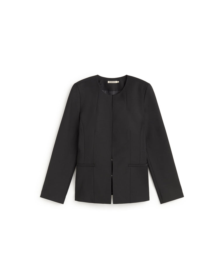Chaqueta lana fría Colline sostenible silueta - 1
