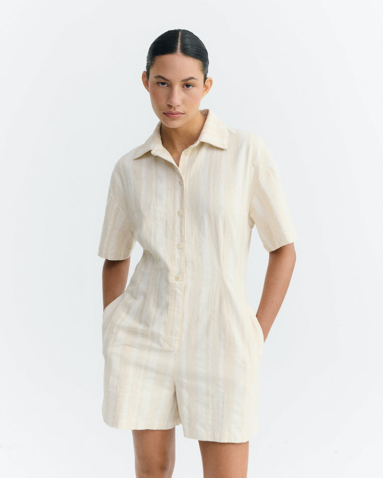 Mono rayas crudo Roberta sostenible - 3