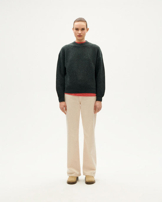 Jersey grafito lana Carmen sostenible-2