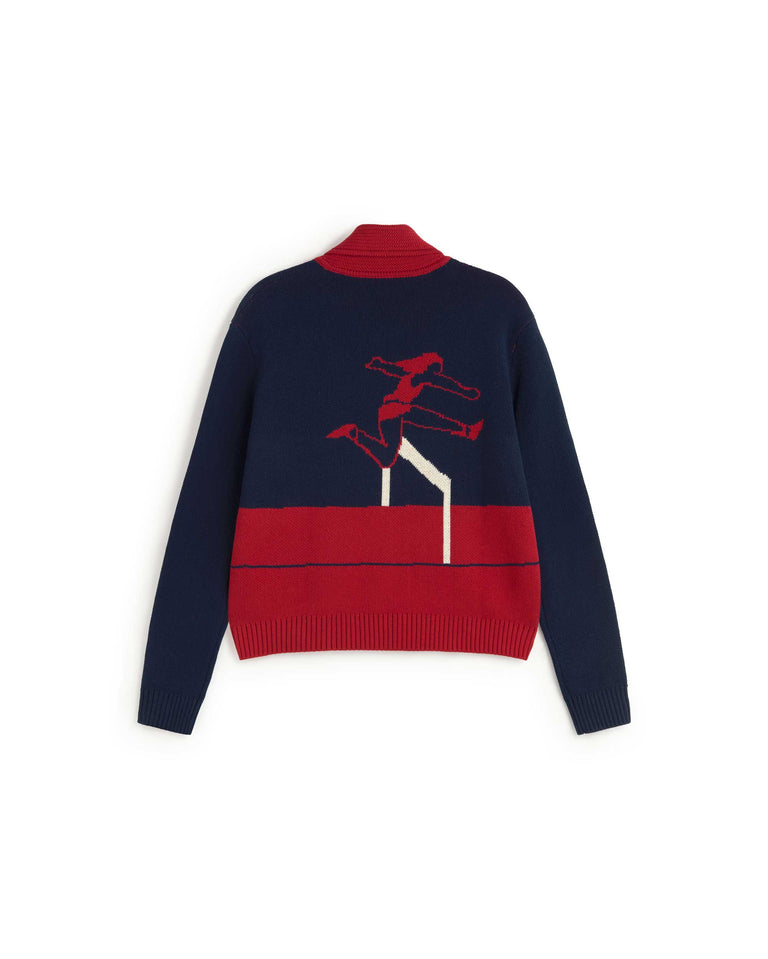 Cardigan algodón runner Tessa sostenible silueta - 3