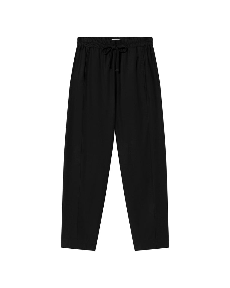 Pantalón negro Esther sostenible - silueta 1