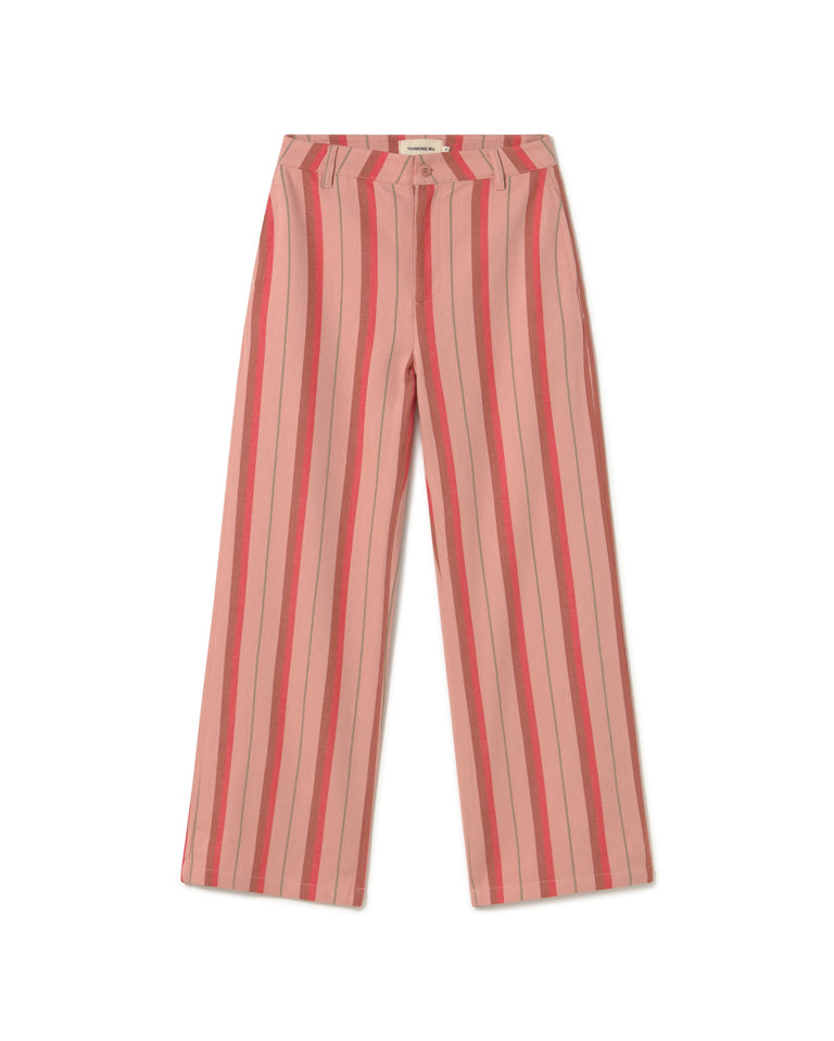 Pantalón multicolor Karina sostenible - silueta 1