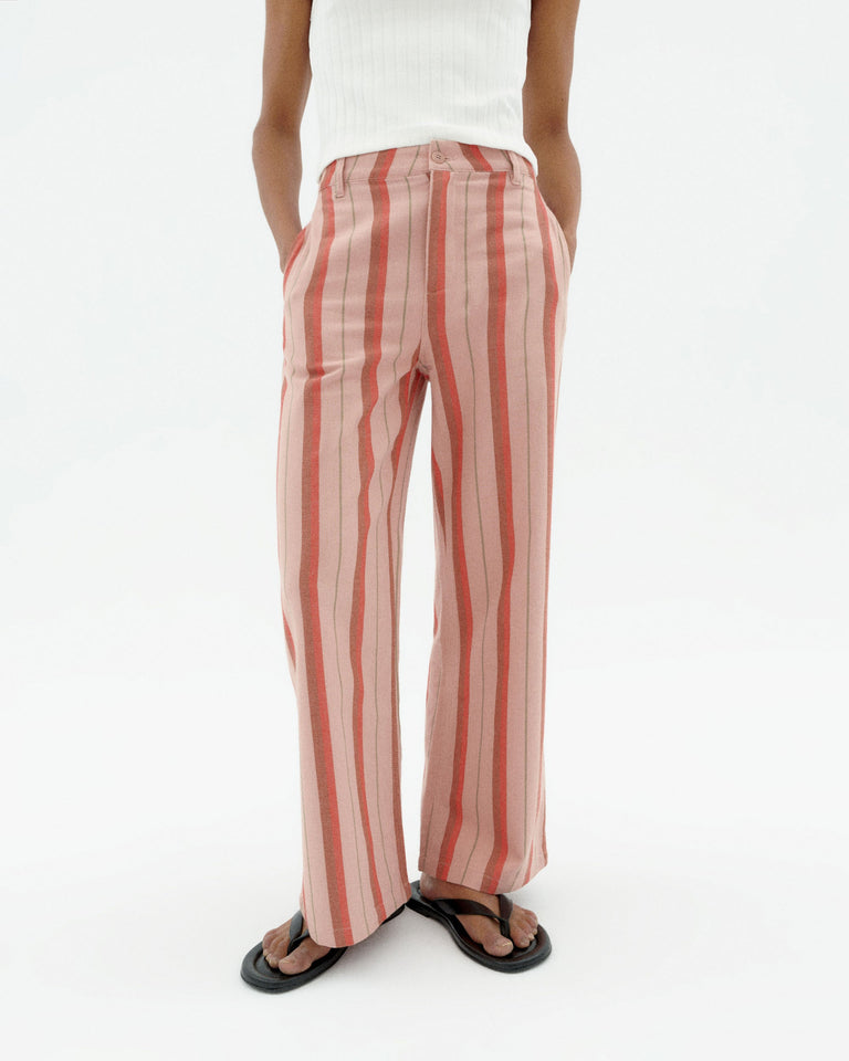 Pantalón multicolor Karina sostenible-1