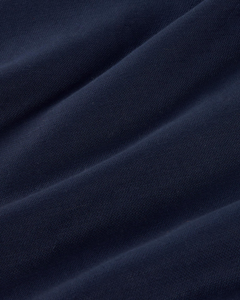 Pantalón wide leg azul hemp Molly sostenible silueta - 2