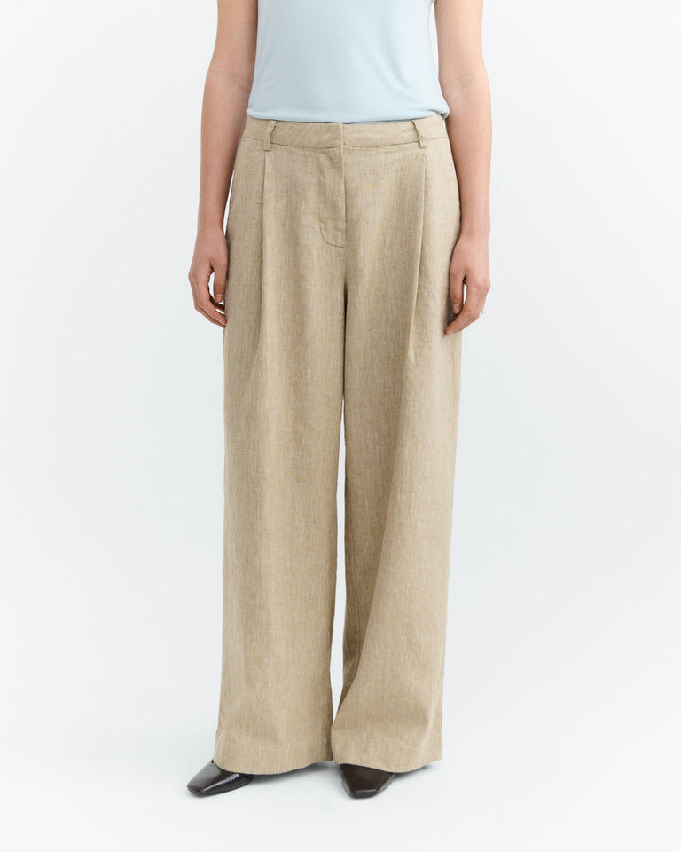 Pantalón wide leg hemp Patti sostenible - 2