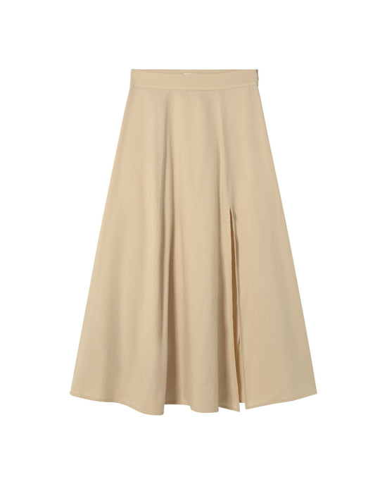 Falda cruda marygold Tora sostenible - silueta 3