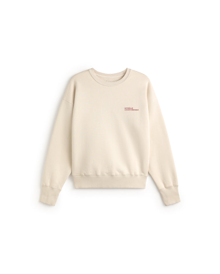Sudadera costumbres Jodie sostenible silueta - 1