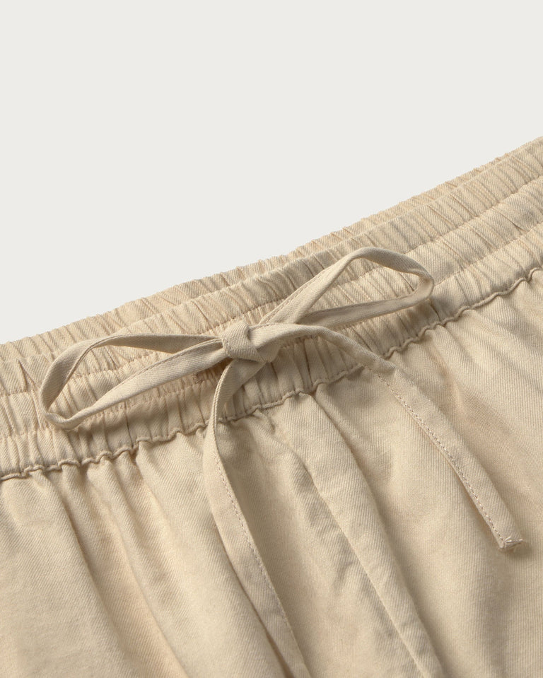 Short crudo marygold Geranio sostenible - silueta 2