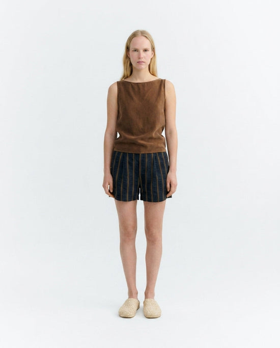 Shorts seersucker rayas Nar