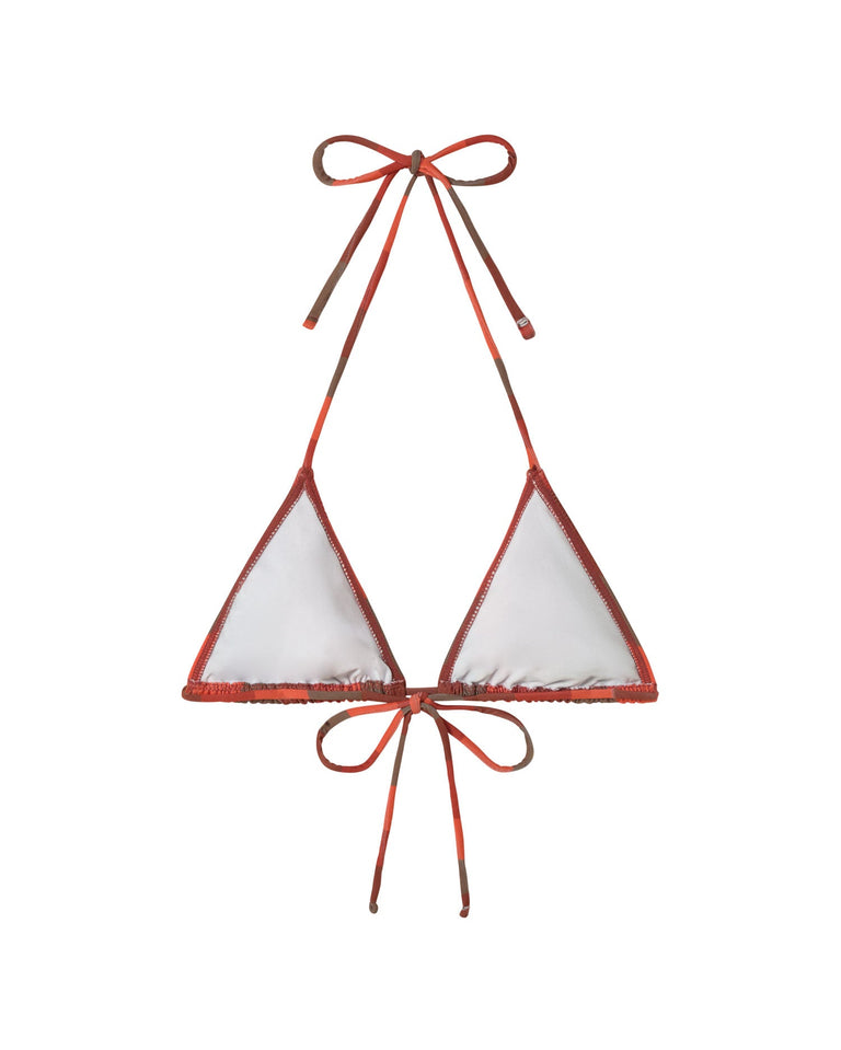 Top bikini multicolor firesand Calabria sostenible-silueta-2