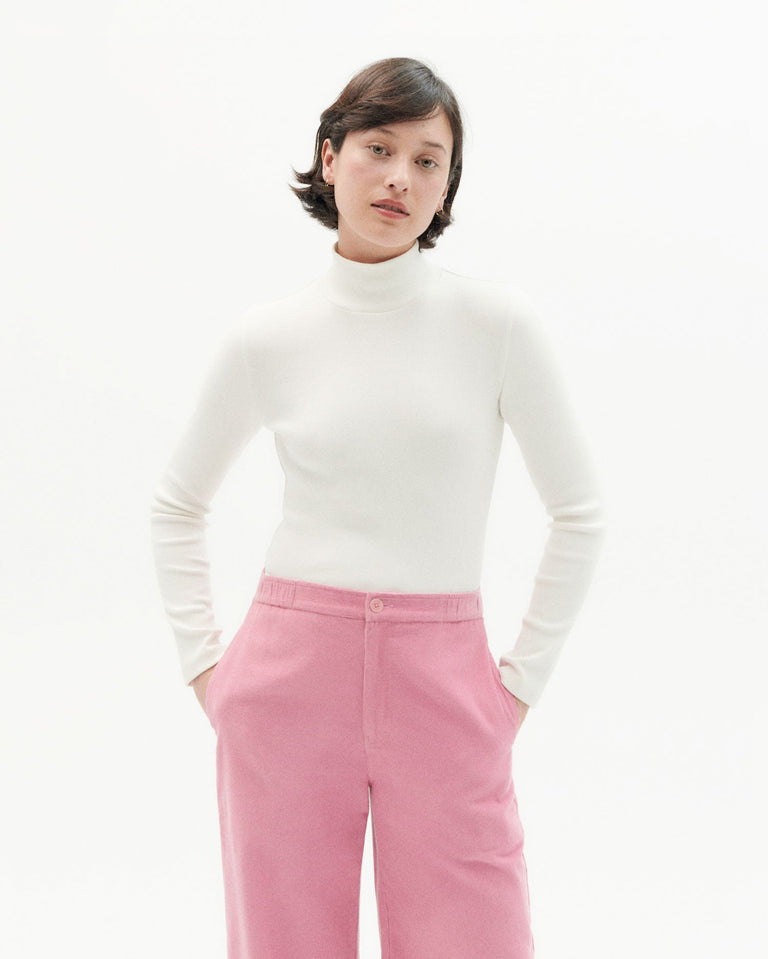 Top blanco Aine rib sostenible-1