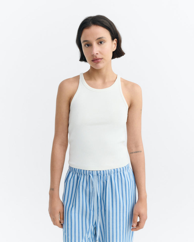 Top halter blanco Harriet sostenible - 2