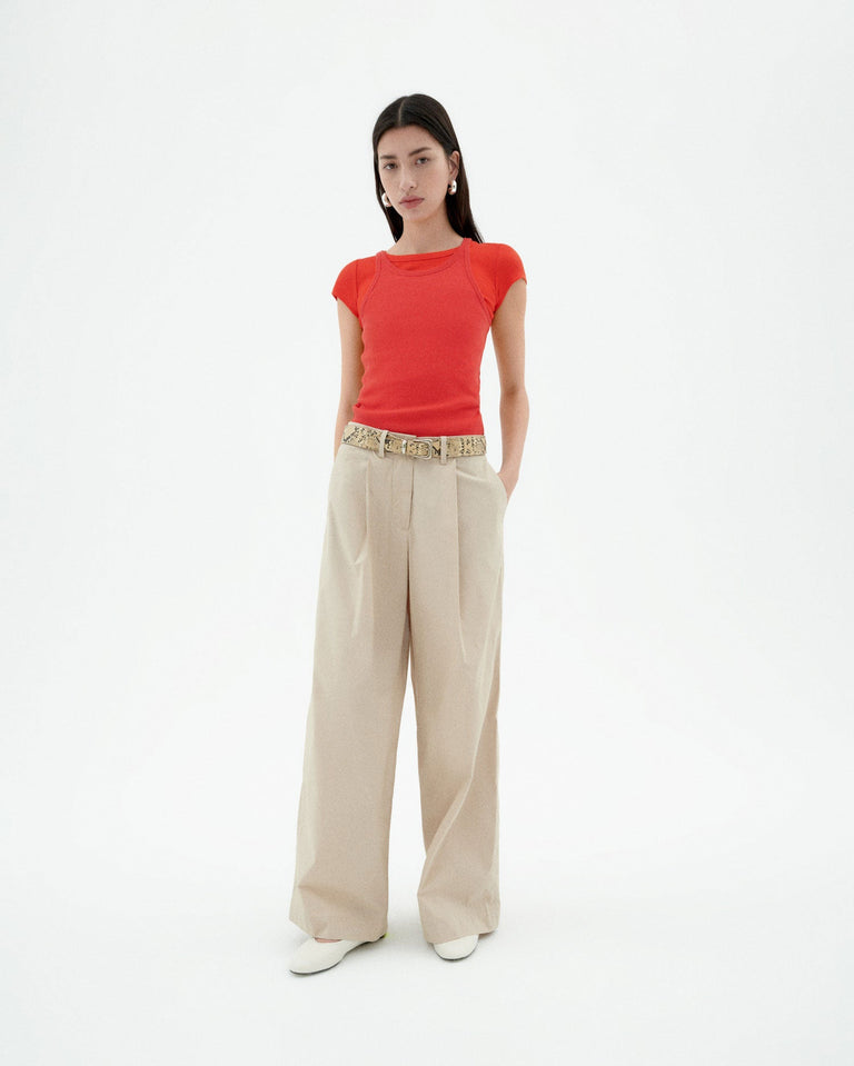 Top rojo Harriet sostenible-3