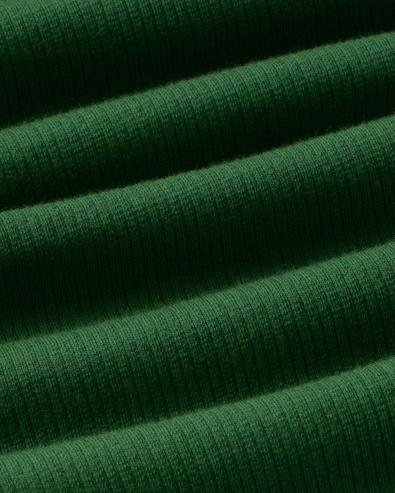 Top verde Juliette sostenible - silueta 2