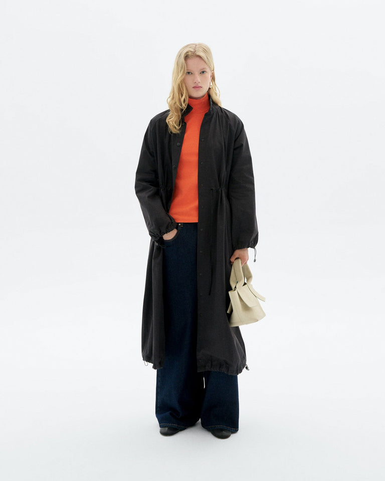 Top cuello alto naranja hemp Aine sostenible - 2