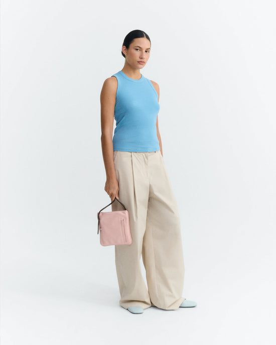 Tank top azul claro Juliette sostenible - 1