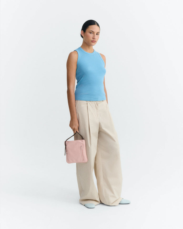 Tank top azul claro Juliette sostenible - 1