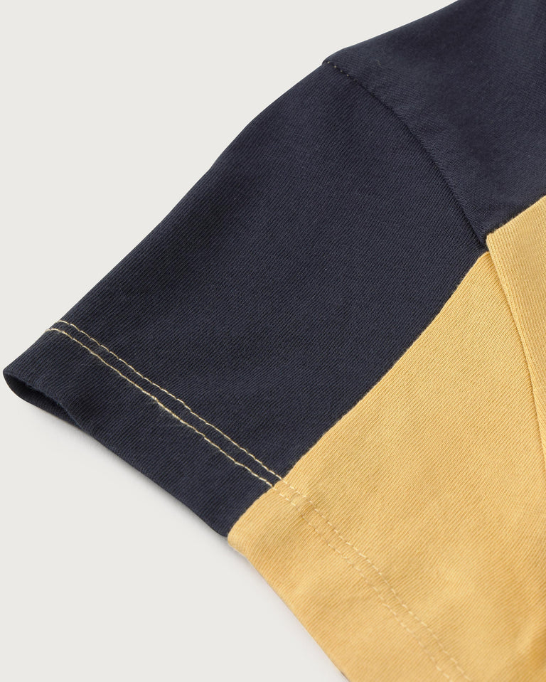 Camiseta slim amarilla Selma sostenible silueta - 2