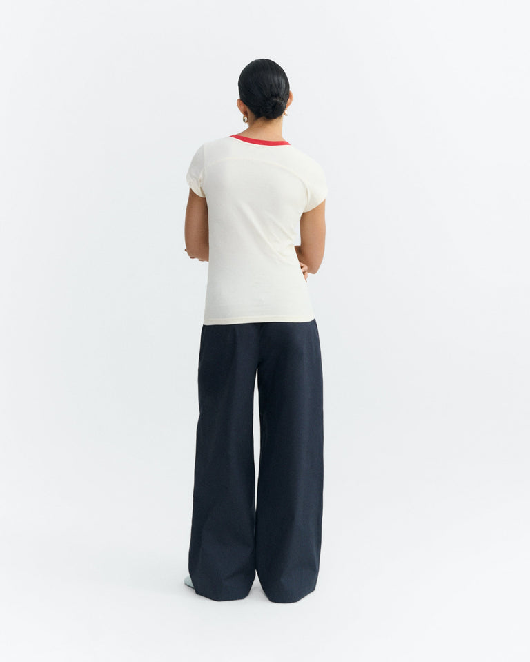 Camiseta slim cruda Selma sostenible - 4