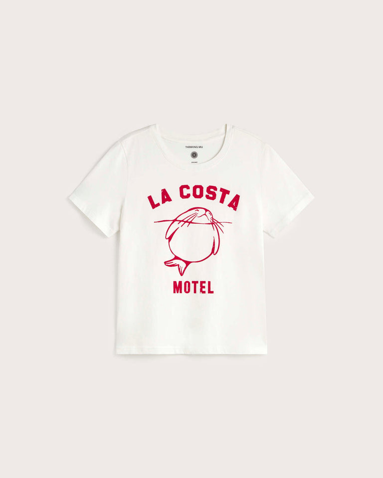 Camiseta animal motel Ida sostenible silueta - 1